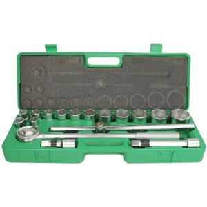 Hylsyavainsarja Toptul 3/4 Tuumaa Kuusiokolo 17 Kpl 19 21-27 30 32 36 38 41 46 50mm Hylsyavainsarja Toptul 3/4 Tuumaa Kuusiokolo 17 Kpl 19 21-27 30 32 36 38 41 46 50mm