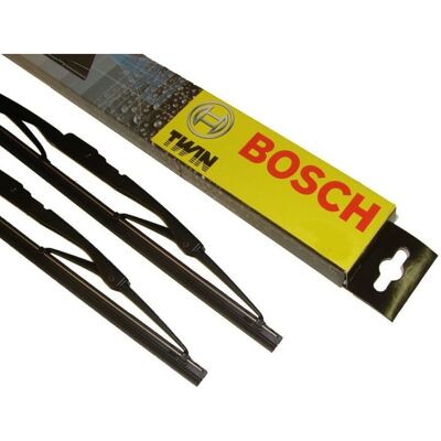 Pyyhkijänsulka Bosch Twin 604s, 600/450mm, Edessä, 2 Kappale Pyyhkijänsulka Bosch Twin 604s, 600/450mm, Edessä, 2 Kappale