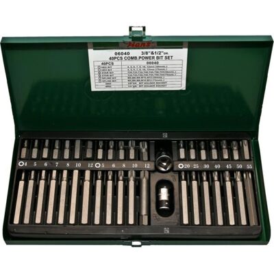 40-osainen ruuvimeisselisarja Hex Torx - Työkalupakki 40-osainen ruuvimeisselisarja Hex Torx - Työkalupakki