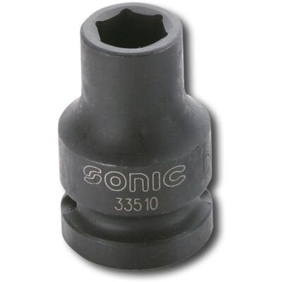 Iskuhylsy 1/2" 6-Kulmainen Sonic 33518 Iskuhylsy 1/2" 6-Kulmainen Sonic 33518