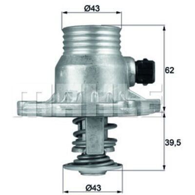Termostaatti, Jäähdytysneste Mahle Tm 11 105 Termostaatti, Jäähdytysneste Mahle Tm 11 105