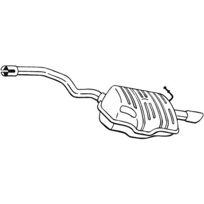 Takaäänenvaimennin Bosal 220-453 Takaäänenvaimennin Bosal 220-453