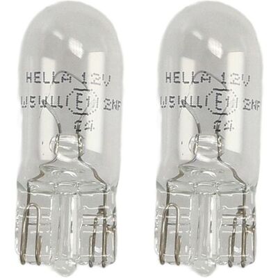Hehkulamppu Halogen Hella W5w Long Life Up To 3x Longer Life 12v, 5w, 2 Kappaletta Hehkulamppu Halogen Hella W5w Long Life Up To 3x Longer Life 12v, 5w, 2 Kappaletta