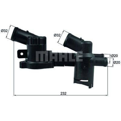 Mahle Termostaatti 80,89°C Audi A1 A3 Seat - Termostaatti Mahle Termostaatti 80,89°C Audi A1 A3 Seat - Termostaatti