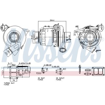 Ahdin Nissens 93915 Ahdin Nissens 93915
