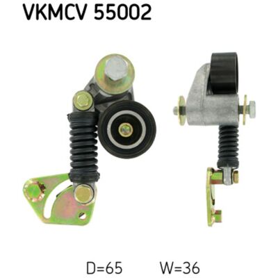 SKF VKMCV 55002 Jakovannen hihnan jännitysvälys - Hihna SKF VKMCV 55002 Jakovannen hihnan jännitysvälys - Hihna