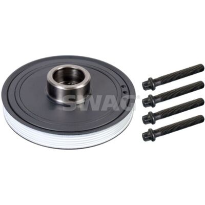 SWAG 33 10 3532 Poulie Damper - Kampiakseli, 4 urat, 172mm SWAG 33 10 3532 Poulie Damper - Kampiakseli, 4 urat, 172mm