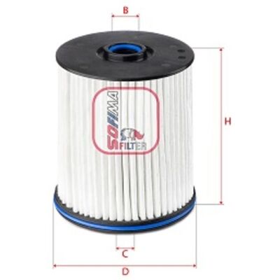 SOFIMA S 2E2X NE Polttoainesuodatin - Fuel Filter SOFIMA S 2E2X NE Polttoainesuodatin - Fuel Filter