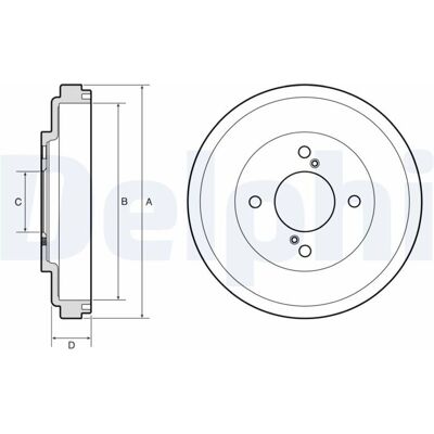 Jarrurumpu Delphi Bf673 Jarrurumpu Delphi Bf673