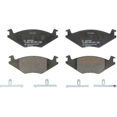 Bosch jarrulevyt - Matala metallisuus - VW, SEAT Bosch jarrulevyt - Matala metallisuus - VW, SEAT