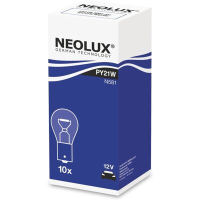 Hehkulamppu Toissijainen Neolux Py21w 12v, 21w Hehkulamppu Toissijainen Neolux Py21w 12v, 21w