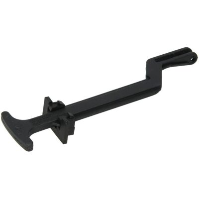 HANS PRIES 114 412 - Kahva - Muovi - 136mm - Takan avaaminen HANS PRIES 114 412 - Kahva - Muovi - 136mm - Takan avaaminen