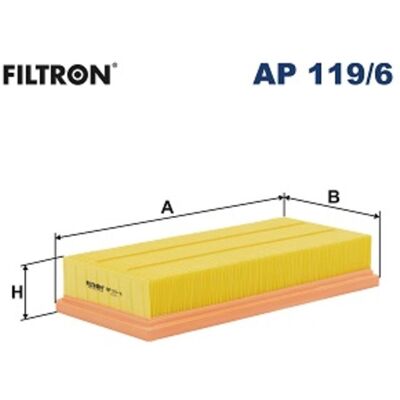 Ilmansuodatinsarja Filtron Ap 119/6 Ilmansuodatinsarja Filtron Ap 119/6