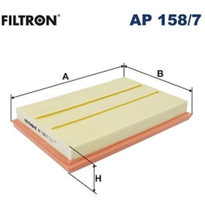 Ilmansuodatin Filtron Ap 158/7 Ilmansuodatin Filtron Ap 158/7