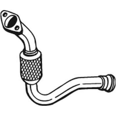 Bosal 713-253 Pakoputki - exhaust pipe Bosal 713-253 Pakoputki - exhaust pipe