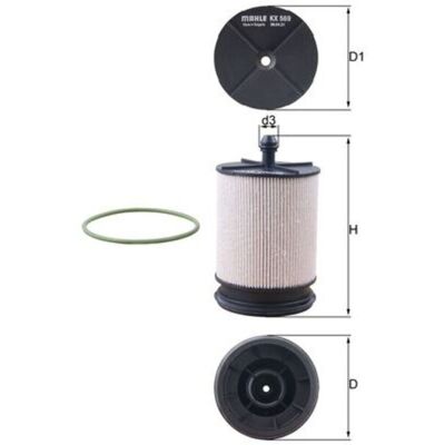 KNECHT KX 569D Polttoainesuodatin - Polttoainesuodatin KNECHT KX 569D Polttoainesuodatin - Polttoainesuodatin