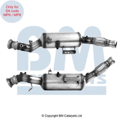 Noki/hiukkassuodatin, Pakojärjestelmä Bm Catalysts Bm11562h Noki/hiukkassuodatin, Pakojärjestelmä Bm Catalysts Bm11562h
