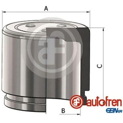 AUTOFREN SEINSA D025765 - Jarrusatula - 45mm Teräs etuosa AUTOFREN SEINSA D025765 - Jarrusatula - 45mm Teräs etuosa