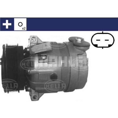 Kompressori, Ilmastointilaite Mahle Acp 320 000s Kompressori, Ilmastointilaite Mahle Acp 320 000s