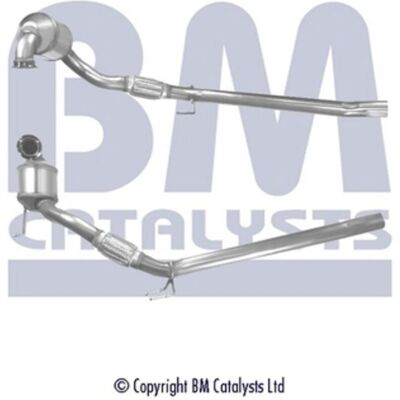 BM CATALYSTS Ajoneuvokohtainen katalysaattori - 1160mm - Säädösten mukainen BM CATALYSTS Ajoneuvokohtainen katalysaattori - 1160mm - Säädösten mukainen