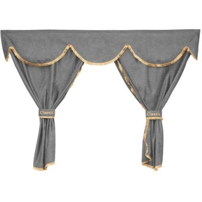 F-CORE XC34 GRAY Sälekaihtimet ohjaamoon - Cabin Curtains F-CORE XC34 GRAY Sälekaihtimet ohjaamoon - Cabin Curtains