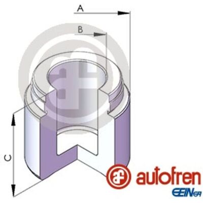 Mäntä, Jarrusatula Autofren Seinsa D025485 Mäntä, Jarrusatula Autofren Seinsa D025485
