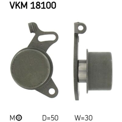 Kiristysrulla, Hammashihna Skf Vkm 18100 Kiristysrulla, Hammashihna Skf Vkm 18100