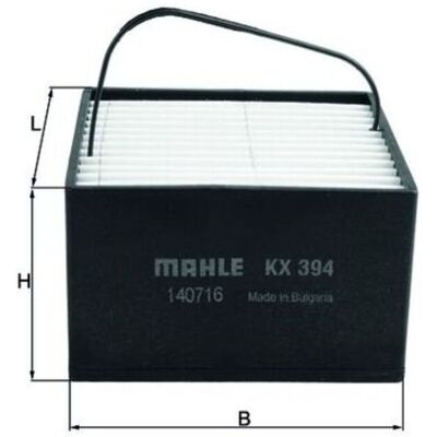 Polttoainesuodatin Mahle Kx 394 Polttoainesuodatin Mahle Kx 394