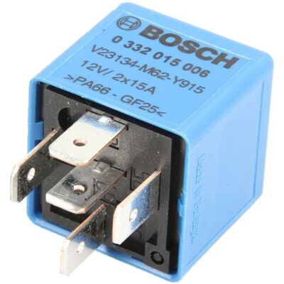 Bosch 0 332 015 006 Relais - Monitoiminen 5-napainen - Autotarvike Bosch 0 332 015 006 Relais - Monitoiminen 5-napainen - Autotarvike