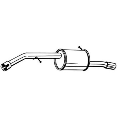 Takaäänenvaimennin Bosal 135-249 Takaäänenvaimennin Bosal 135-249