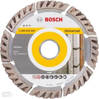 Bosch Malli 2608615059 Timantti Monikäyttöinen Leikkuukiekko Bosch Malli 2608615059 Timantti Monikäyttöinen Leikkuukiekko