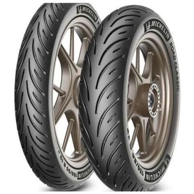 Michelin Road Classic 110/80b17 Tl/tt, Maantiekrengas Edessä Michelin Road Classic 110/80b17 Tl/tt, Maantiekrengas Edessä