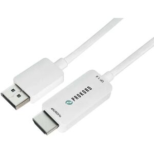 Prokord Cable  Displayport - Hdmi 1.5m White 4k@60hz 1.5m Displayport Uros Hdmi Uros