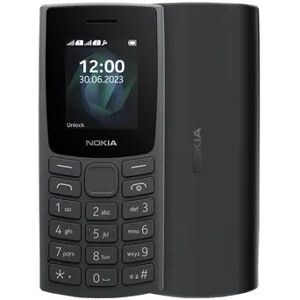 Nokia 105 (2023) Kaksois-sim Hiilenharmaa