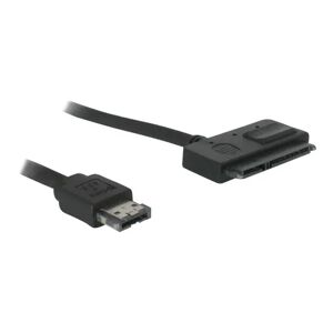 Delock Power Over Esata Cable 0.5m 7 Pin External Serial Ata Uros 22 Pin Serial Ata Naaras