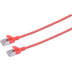 Prokord Tp-cable U/ftp Cat.6a Slim Lszh Rj45 5.0m Red Rj-45 Rj-45 Cat 6a 5m Punainen