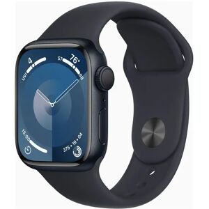 Apple Watch Series 9 Gps 41mm Midnight Aluminium Case With Midnight Sport Band - M/l
