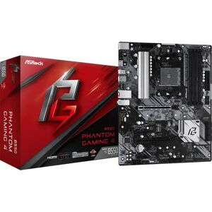 ASRock B550 Phantom Gaming 4 - (löytötuote Luokka 2) Atx Emolevy