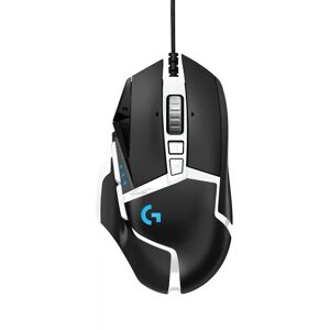 Logitech Gaming Mouse G502 (hero) Langallinen 16,000dpi Hiiri Musta, Valkoinen