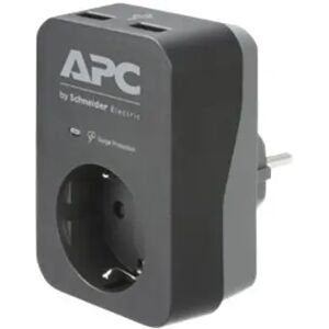 APC Essential Surgearrest Pme1wu2b-gr 16a Ulkoinen 1kpl Harmaa, Musta