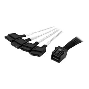 Startech 1m Internal Mini Sas To Sata Cable 1m 36 Nastan 4x Mini Sas (sff-8643) Pistoke 7 Pin Serial Ata Pistoke