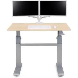 Ergotron Workfit-dl 48 Sit-stand Desk Maple