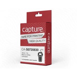 Capture Tape D1 19mm Black/white