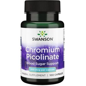 Swanson Kromipikolaatti - Tukee Verensokeria & Metabolia Swanson Kromipikolaatti - Tukee Verensokeria & Metabolia