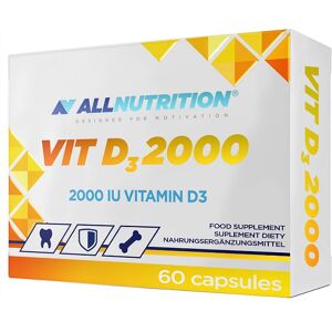Allnutrition Vitamiini D3 2000, 2000 IU - 60 kapselia Allnutrition Vitamiini D3 2000, 2000 IU - 60 kapselia