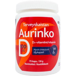 Terveyskaista Oy Aurinko D-vitamiini 100µg