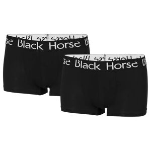 Black Horse Poikien Bokserit Luomupuuvillasta 2-Pack - 146-152 male