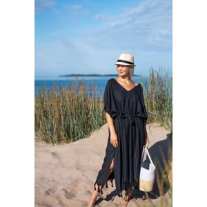 Luin Living Bamboo Kaftan Black