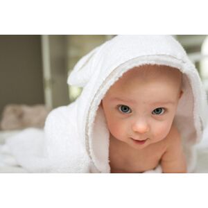 Luin Living Baby&Cape Towel for 0-5 yrs. Snow