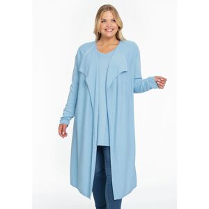 Basics (B) Cardigan drape neck cashmere light blue (231) 42/44 (42/44) Women